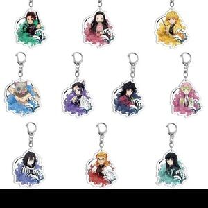 Demon Slayer Keychain 10 Piece Lot